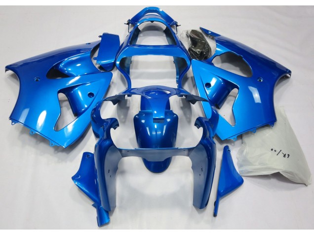 00-02 Azul Vibrante Kawasaki ZX6R Carenados Moto 00-02 Azul Vibrante Kawasaki ZX6R Carenados Moto