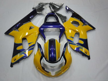01-03 Amarillo Azul Suzuki GSXR 600-750 Carenados Moto