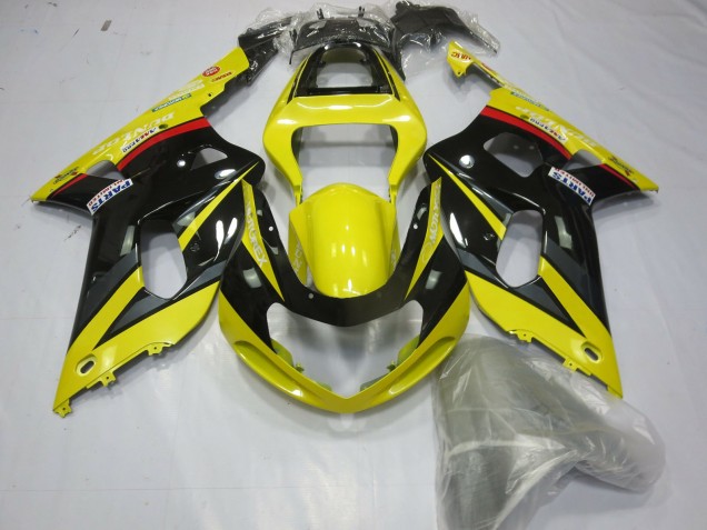 01-03 Amarillo Negro & Gris Suzuki GSXR 600-750 Carenados Moto 01-03 Amarillo Negro & Gris Suzuki GSXR 600-750 Carenados Moto