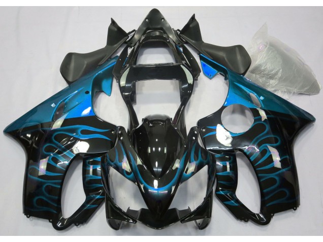 01-03 Azul Claro Llama Honda CBR600 F4i Carenados Moto 01-03 Azul Claro Llama Honda CBR600 F4i Carenados Moto