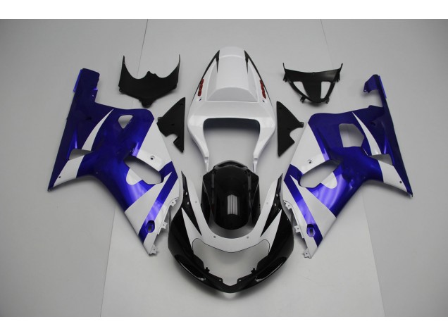 01-03 Blanco & Azul Suzuki GSXR 600-750 Carenados Moto 01-03 Blanco & Azul Suzuki GSXR 600-750 Carenados Moto