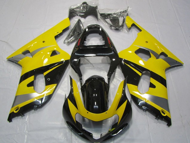 01-03 Estilo Amarillo OEM Suzuki GSXR 600-750 Carenados Moto 01-03 Estilo Amarillo OEM Suzuki GSXR 600-750 Carenados Moto