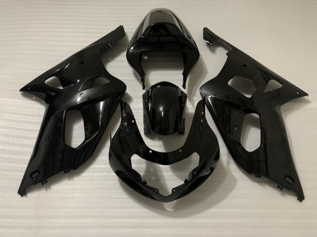 01-03 Negro Brillo Suzuki GSXR 600-750 Carenados Moto 01-03 Negro Brillo Suzuki GSXR 600-750 Carenados Moto