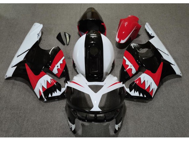 02-05 Tiburón Rojo Kawasaki ZX12R Carenados Moto 02-05 Tiburón Rojo Kawasaki ZX12R Carenados Moto