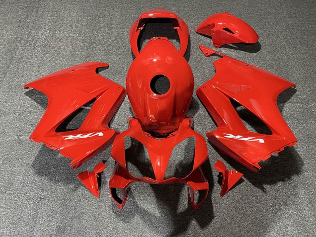 02-12 Rojo Brillante Honda VFR800 Carenados Moto 02-12 Rojo Brillante Honda VFR800 Carenados Moto