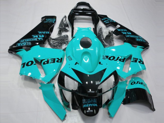 03-04 Azul Claro Repsol Honda CBR600RR Carenados Moto 03-04 Azul Claro Repsol Honda CBR600RR Carenados Moto