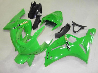 03-04 OEM Estilo Verde Kawasaki ZX6R Carenados Moto