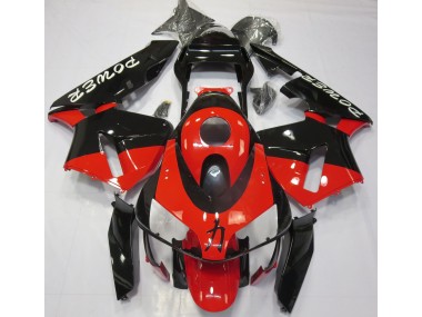 03-04 Poder Rojo Brillante Honda CBR600RR Carenados Moto