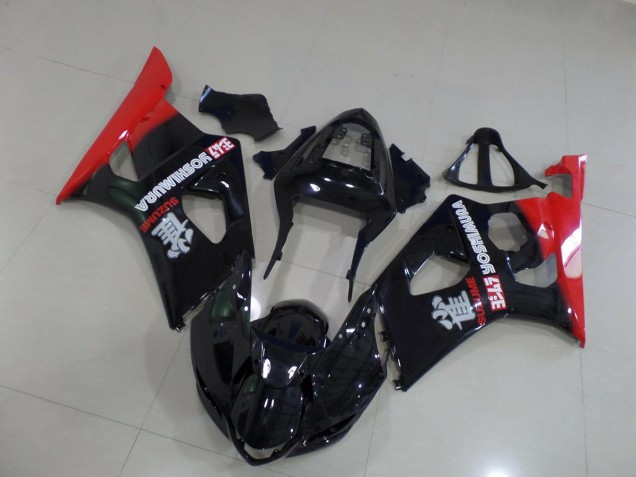 03-04 Rojo & Negro Suzuki GSXR 1000 Carenados Moto 03-04 Rojo & Negro Suzuki GSXR 1000 Carenados Moto