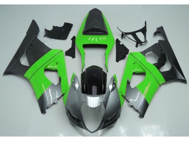 03-04 Verde Plata & Negro Suzuki GSXR 1000 Carenados Moto