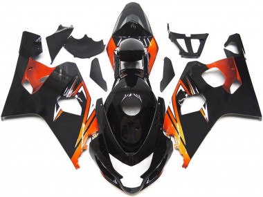 04-05 Bronce Naranja OEM Estilo Personalizado Suzuki GSXR 600-750 Carenados Moto