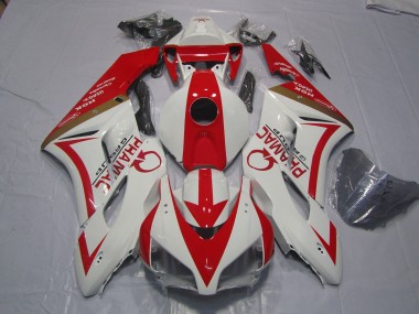 04-05 Diseño Especial De Oro Rojo Honda CBR1000RR Carenados Moto