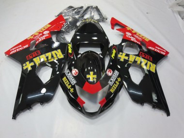 04-05 Negro Rizla Suzuki GSXR 600-750 Carenados Moto