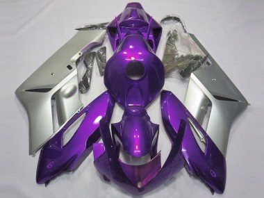 04-05 Púrpura Brillante & Plata Honda CBR1000RR Carenados Moto