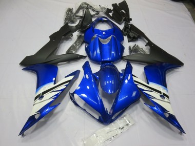 04-06 Azul & Blanco Yamaha R1 Carenados Moto