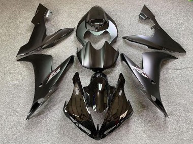 04-06 Estilo Negro Mate Yamaha R1 Carenados Moto