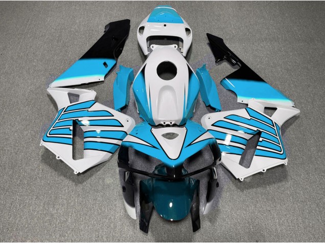 05-06 Alas Celestes & Blancas Honda CBR600RR Carenados Moto 05-06 Alas Celestes & Blancas Honda CBR600RR Carenados Moto