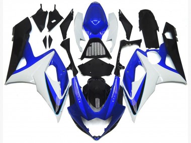 05-06 Azul Brillante & Blanco Suzuki GSXR 1000 Carenados Moto