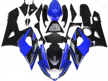 05-06 Azul Brillante & Negro Suzuki GSXR 1000 Carenados Moto