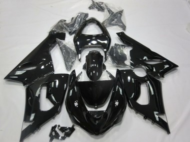 05-06 Negro Brillante Kawasaki ZX6R Carenados Moto
