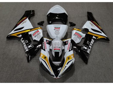 05-06 Oro Playboy Kawasaki ZX6R Carenados Moto