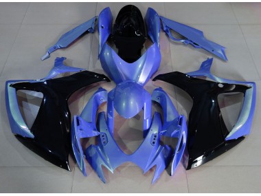 06-07 Azul Claro & Negro Suzuki GSXR 600-750 Carenados Moto