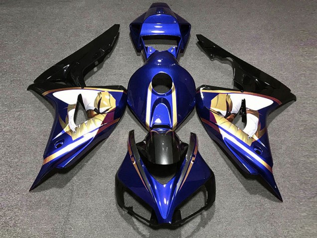 06-07 Azul & Dorado Honda CBR1000RR Carenados Moto 06-07 Azul & Dorado Honda CBR1000RR Carenados Moto