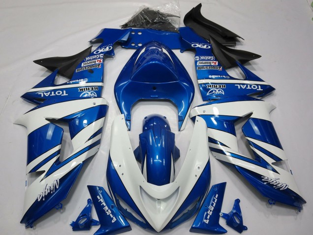 06-07 Ninja Azul Blanco Kawasaki ZX10R Carenados Moto 06-07 Ninja Azul Blanco Kawasaki ZX10R Carenados Moto