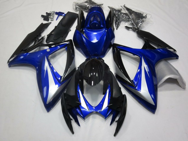 06-07 OEM Estilo Azul Profundo Suzuki GSXR 600-750 Carenados Moto 06-07 OEM Estilo Azul Profundo Suzuki GSXR 600-750 Carenados Moto