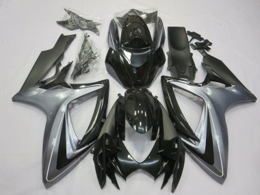 06-07 Plata Clara & Negra Suzuki GSXR 600-750 Carenados Moto