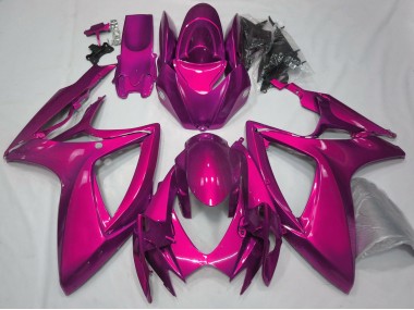 06-07 Rosa Brillante Liso Suzuki GSXR 600-750 Carenados Moto