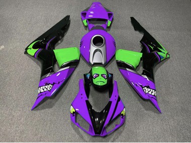 06-07 Tiburón Morado Honda CBR1000RR Carenados Moto
