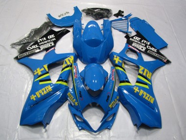 07-08 Azul Brillante Rizla Suzuki GSXR 1000 Carenados Moto