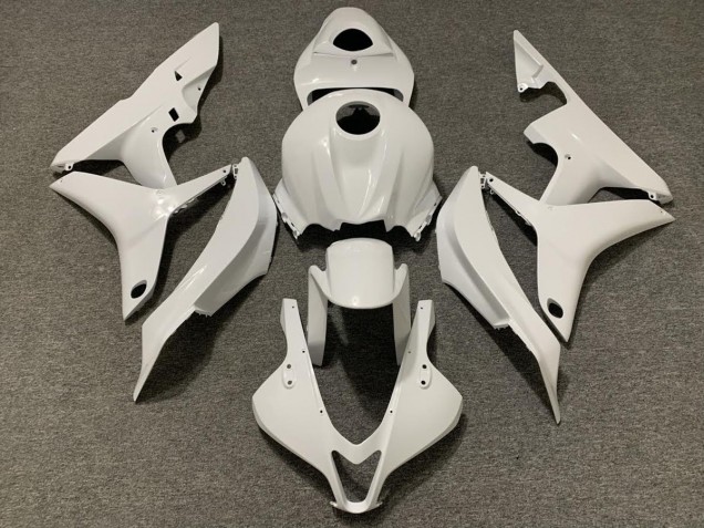 07-08 Blanco Liso Brillante Honda CBR600RR Carenados Moto 07-08 Blanco Liso Brillante Honda CBR600RR Carenados Moto