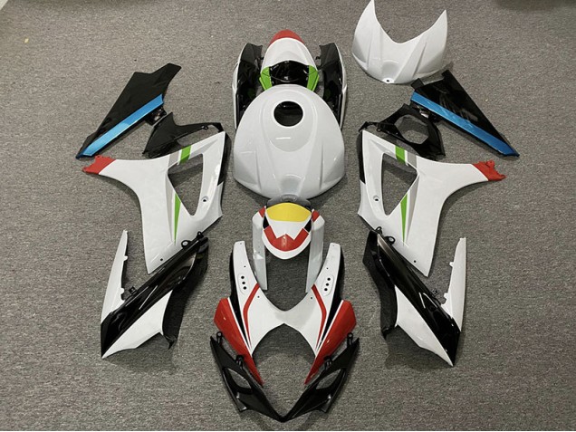 07-08 Colores De Carrera 1 Suzuki GSXR 1000 Carenados Moto