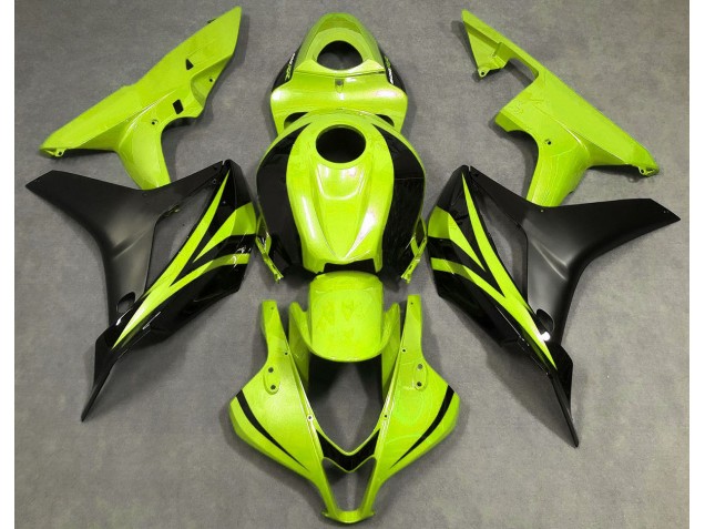 07-08 Estilo Verde Perla OEM Honda CBR600RR Carenados Moto 07-08 Estilo Verde Perla OEM Honda CBR600RR Carenados Moto