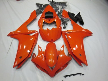 07-08 Naranja Brillante Yamaha R1 Carenados Moto