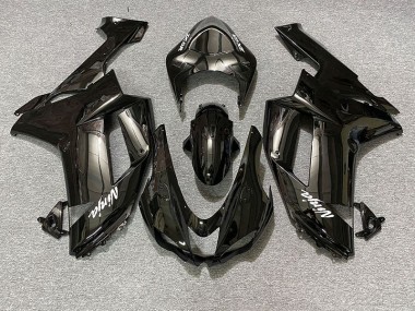07-08 Negro Brillante Kawasaki ZX6R Carenados Moto