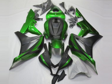 07-08 Verde & Negro Mate Honda CBR600RR Carenados Moto