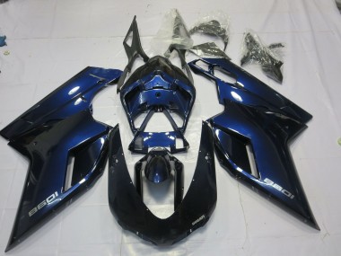 07-14 Azul Profundo Ducati 848 1098 1198 Carenados Moto