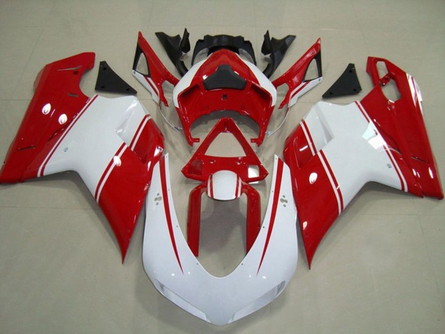 07-14 Chapa Roja & Blanca Ducati 848 1098 1198 Carenados Moto 07-14 Chapa Roja & Blanca Ducati 848 1098 1198 Carenados Moto