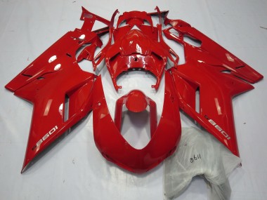 07-14 Rojo 1098 Ducati 848 1098 1198 Carenados Moto