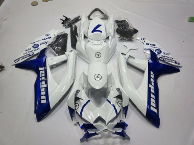08-10 Azul Jordan Suzuki GSXR 600-750 Carenados Moto