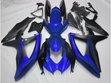 08-10 Azul Mate Sin R Suzuki GSXR 600-750 Carenados Moto
