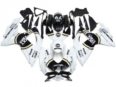08-10 Negro Lucky Strike 79 Suzuki GSXR 600-750 Carenados Moto