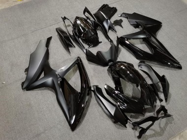 08-10 Negro Mate Suzuki GSXR 600-750 Carenados Moto