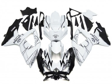 08-10 Personalizado Corona Especial Con Blanco Suzuki GSXR 600-750 Carenados Moto