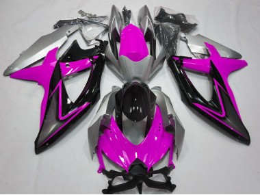 08-10 Rosa & Plata Suzuki GSXR 600-750 Carenados Moto