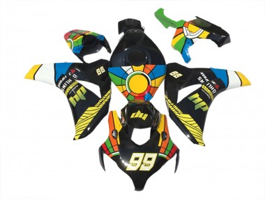 08-11 99 Multicolor Honda CBR1000RR Carenados Moto