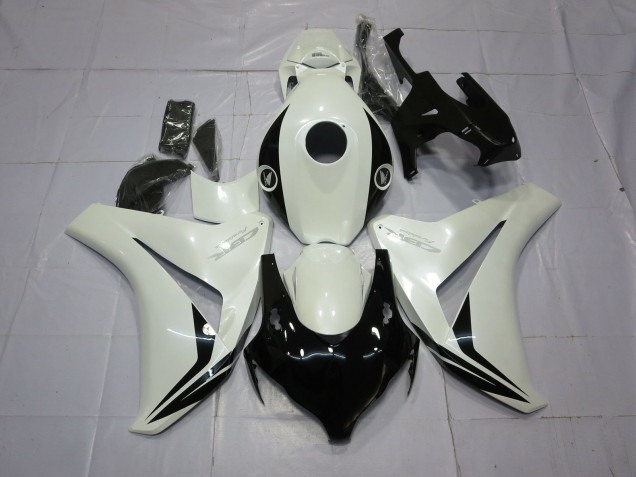 08-11 Blanco Perla & Negro Honda CBR1000RR Carenados Moto 08-11 Blanco Perla & Negro Honda CBR1000RR Carenados Moto